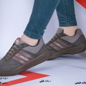 کفش کار مدل آنفالوس آدیس رنگ فیلی