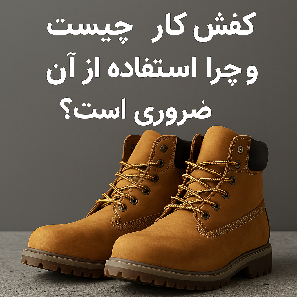 کفش کار چیست و چرا استفاده از آن ضروری است؟